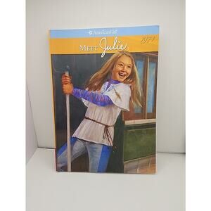 American Girl Meet Julie by Megan McDonald American Girl Children book Paperback